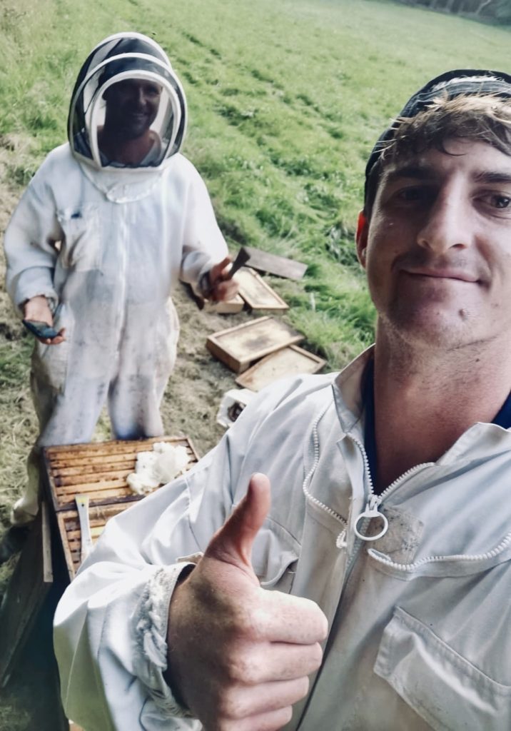 Dorazila k nám návštěva z jižního ostrova Nového Zélandu včelař Will Tod z farmy Springbank Honey